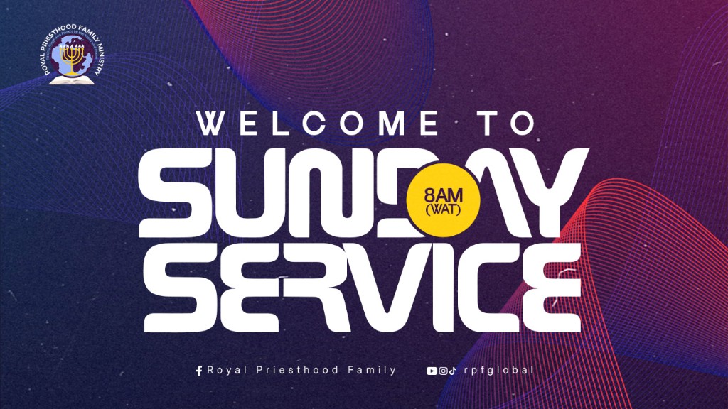 Sunday Service — 8AM at House of Prayer
